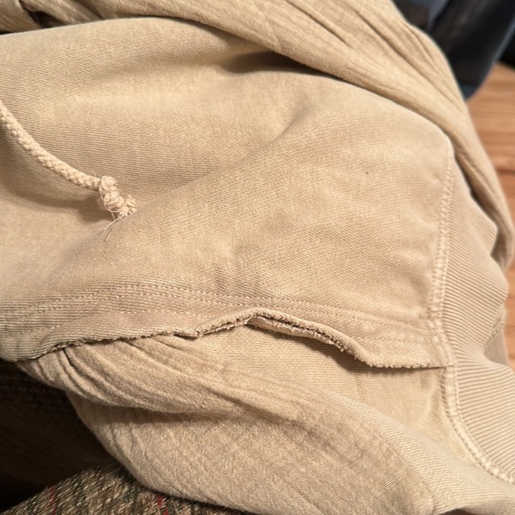 NWT FREE PEOPLE LOVE LETTER HOODIE IN NOMADIC DESERT size S - Picture 7 of 9